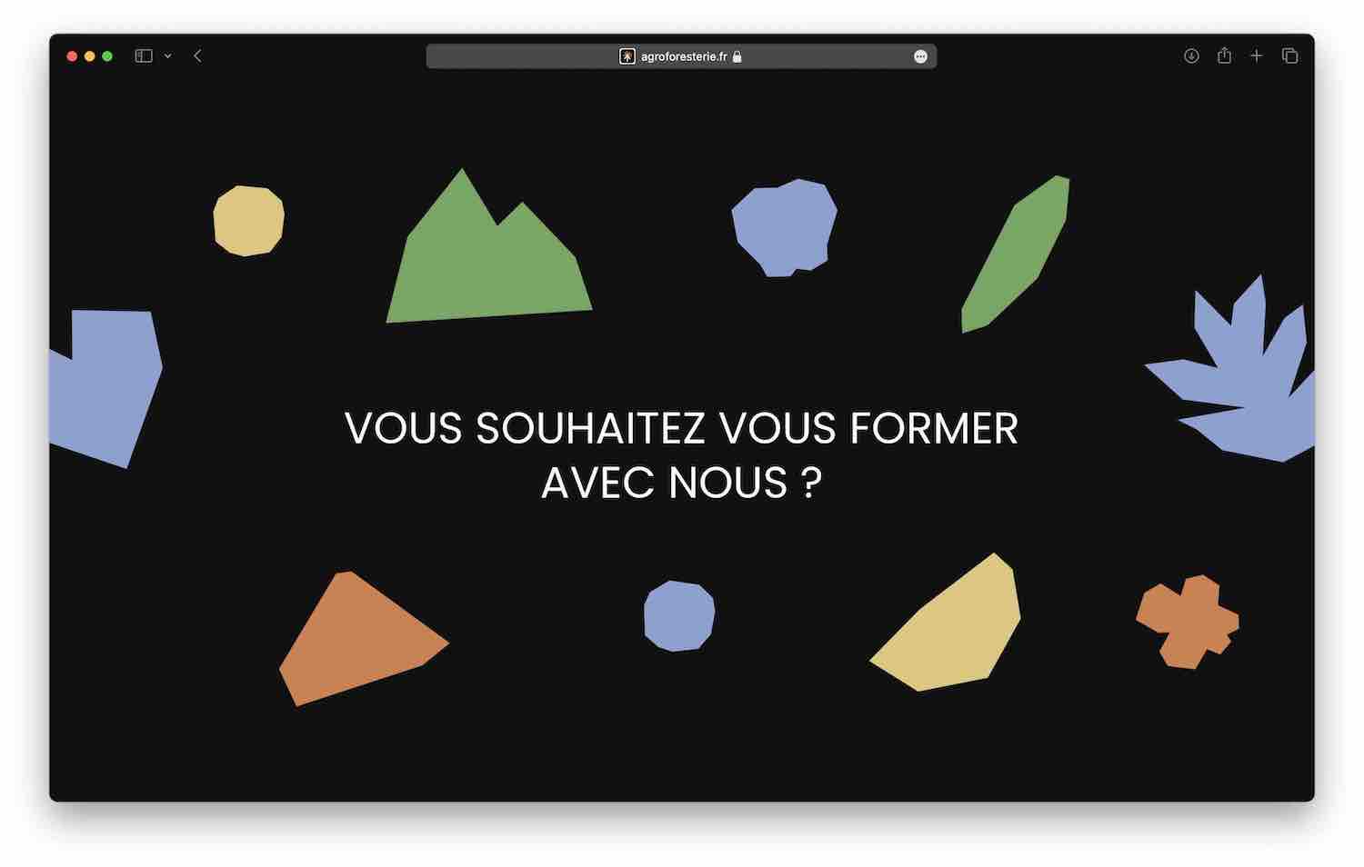 Site de l'Association Francaise d'Agroforesterie — Hans Zengler