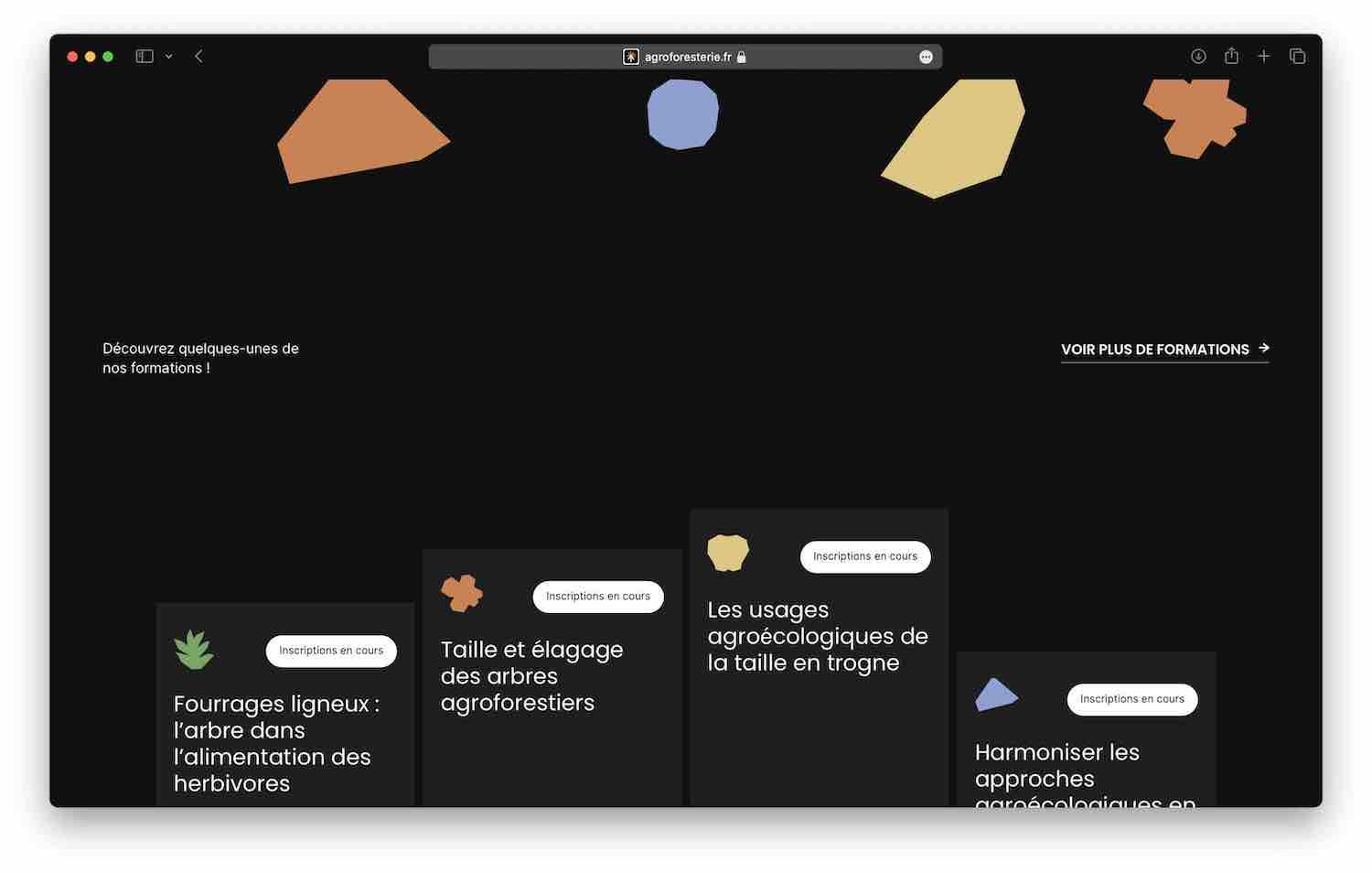 Site de l'Association Francaise d'Agroforesterie — Hans Zengler