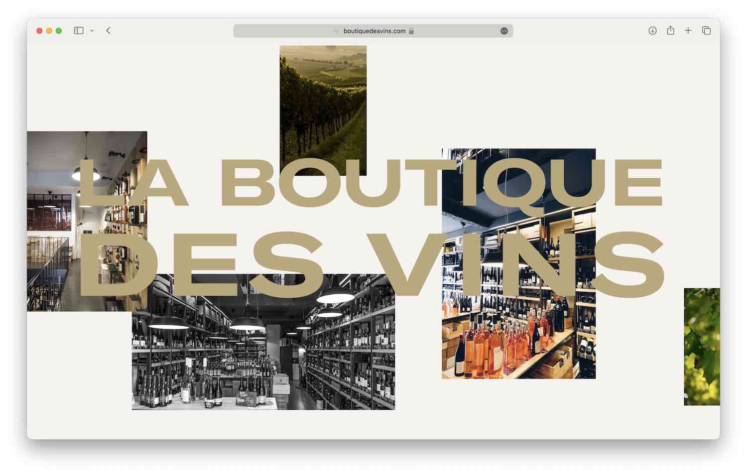 Site Boutique des vins - Hans Zengler