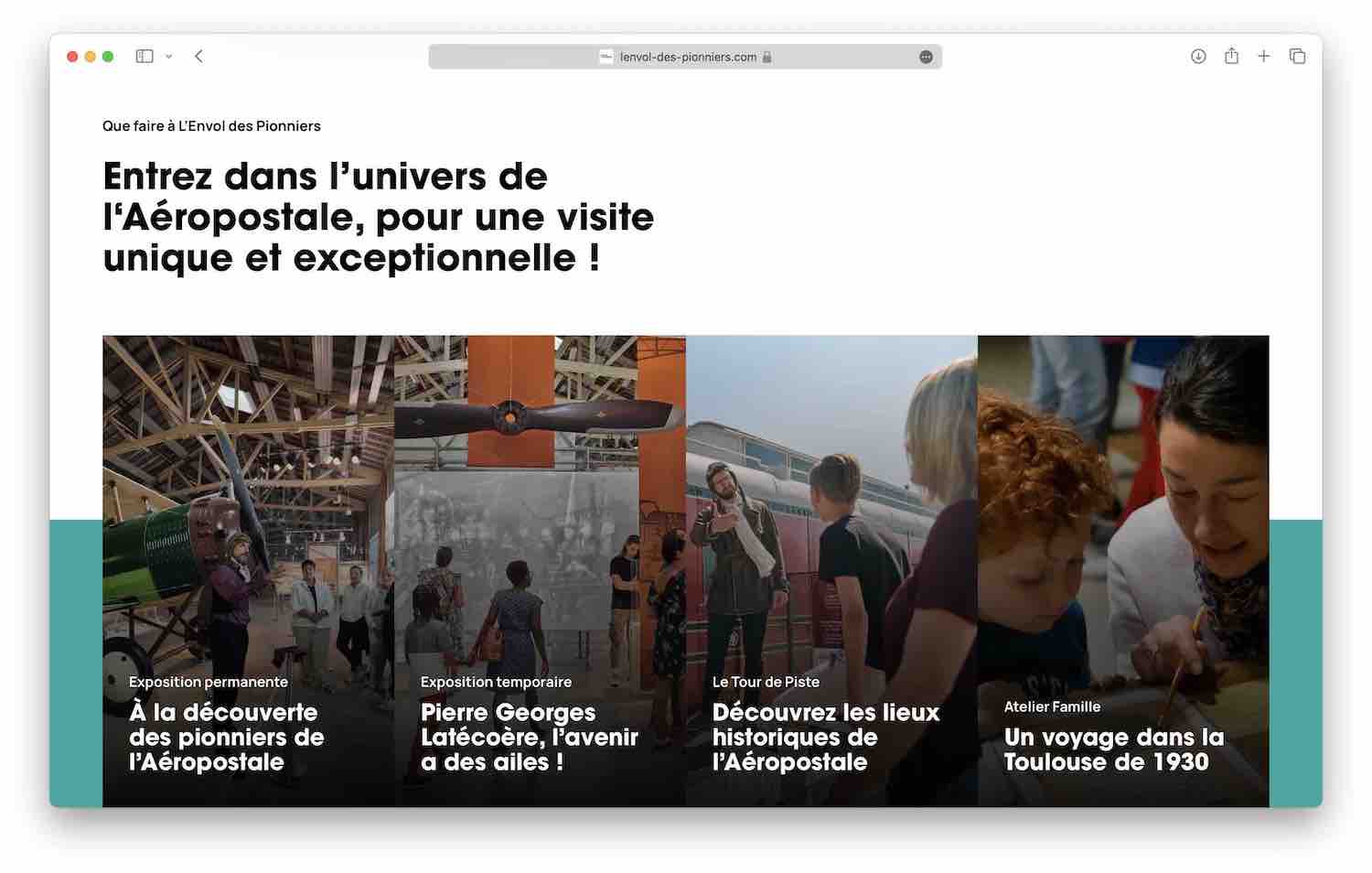 Site Envol des pionniers — Hans Zengler