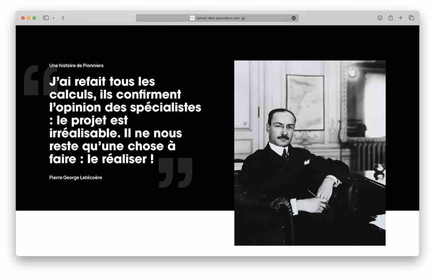 Site Envol des pionniers — Hans Zengler